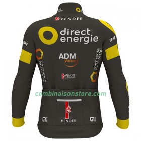 Maillot 2017 Direct Energie Manches Longues N001